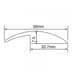 软质PVC地板扣条S-YG-35